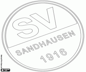 Pintar Logo de Sandhausen 1916