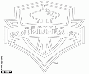 Pintar Logo de Seattle Sounders