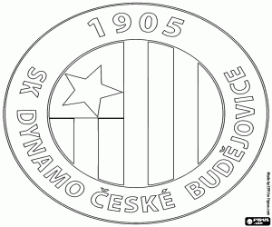 Pintar Logo de SK Dynamo Česke Budějovice