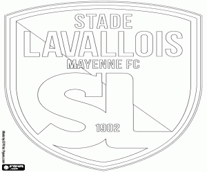 Pintar Logo de Stade Lavallois