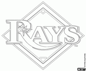 Pintar Logo de Tampa Bay Rays