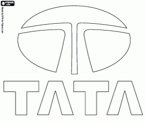 Pintar Logo Tata Motors