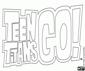 Pintar Logo de Teen Titans Go!