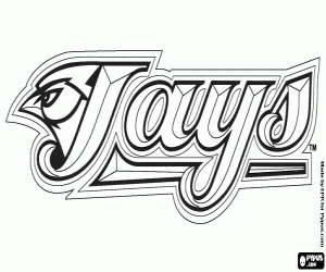 Pintar Logo de Toronto Blue Jays