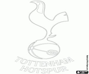 Pintar Logo de Tottenham Hotspur FC