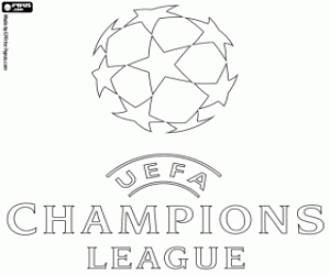 Pintar Logo de la UEFA Champions League
