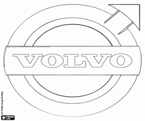 Pintar Logo Volvo