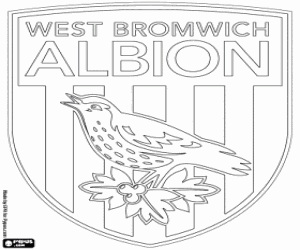 Pintar Logo de West Bromwich Albion