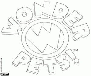 Pintar Logo Wonder Pets