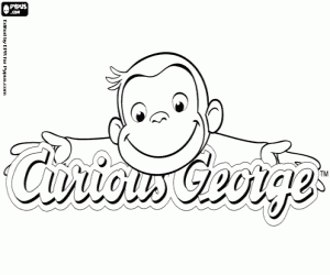 Pintar Logotip de Curious George