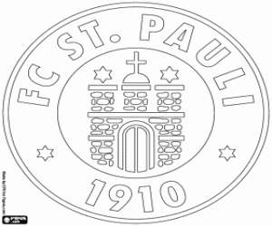 Pintar Logotip del FC St. Pauli