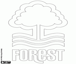 Pintar Logotip del Nottingham Forest