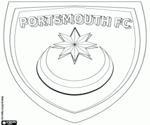 Pintar Logotip del Portsmouth FC