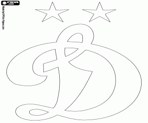 Pintar Logotip de Dinamo Moscou