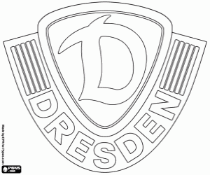 Pintar Logotip de Dresden Dinamo