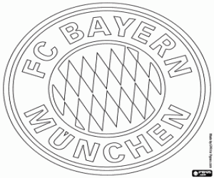 Pintar Logotip de FC Bayern Munic