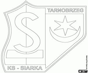 Pintar Logotip de KS Siarka Tarnobrzeg