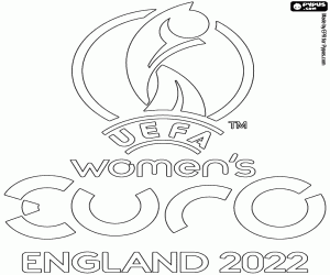 Pintar Logotip de l'Eurocopa femenina 2022