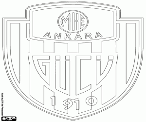 Pintar Logotip de MKE Ankaragücü