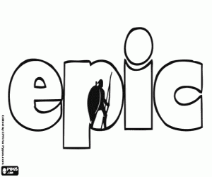 Pintar Logotip de la pel·lícula Epic