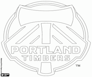 Pintar Logotip de Portland Timbers
