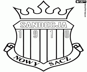 Pintar Logotip de Sandecja Nowy Sącz