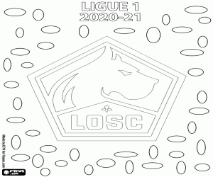 Pintar LOSC Lille, campió 2020-2021
