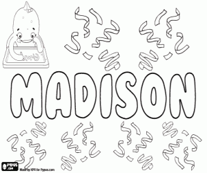 Pintar Madison, nom unisex
