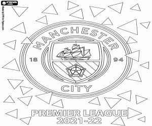 Pintar Manchester City, campió 2021-2022