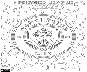 Pintar Manchester City, campió 2022-2023