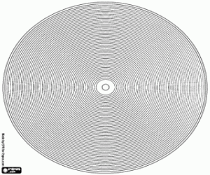 Pintar Mandala de cercles concèntrics