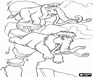 Pintar Manny i Ellie en perill