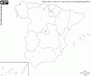 Pintar Mapa d'Espanya