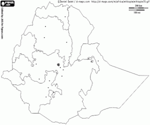 Pintar Mapa d'Etiòpia