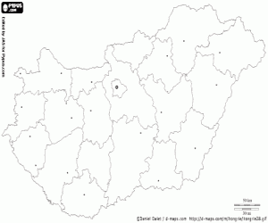 Pintar Mapa d'Hongria