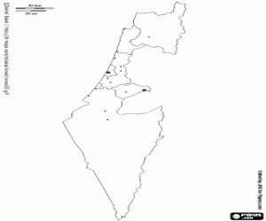 Pintar Mapa d'Israel