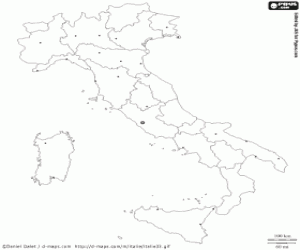 Pintar Mapa d'Itàlia