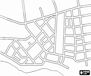 Pintar Mapa de carrers de la ciutat