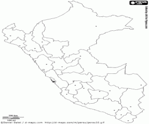 Pintar Mapa del Perú