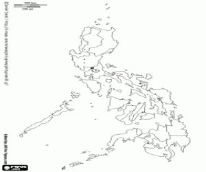 Pintar Mapa de Filipines