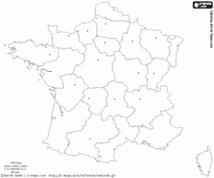 Pintar Mapa de França