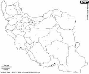 Pintar Mapa de Iran