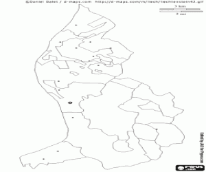 Pintar Mapa de Liechtenstein