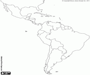 Pintar Mapa de Llatinoamèrica