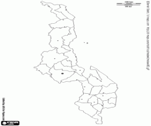 Pintar Mapa de Malawi