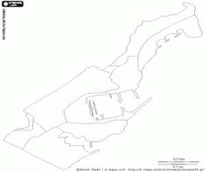 Pintar Mapa de Mònaco