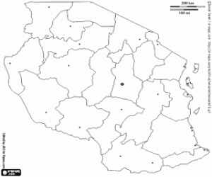 Pintar Mapa de Tanzània