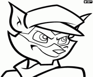Pintar El mapache Sly Cooper