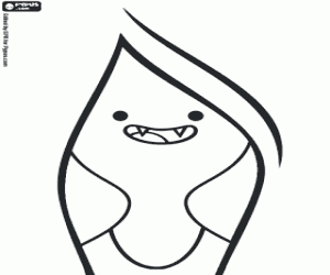 Pintar Marceline Abadeer, la Reina Vampir