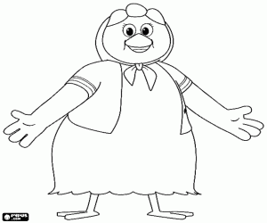 Pintar La mare de Calimero, Cesira